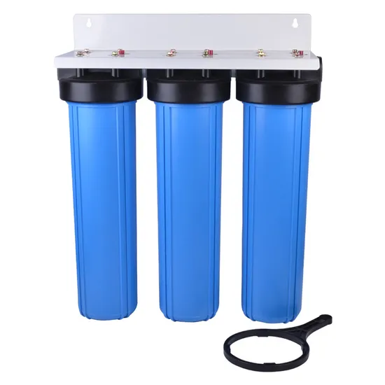3 Filtres à eau purificateur Big Blue à trois étapes pour toute la maison